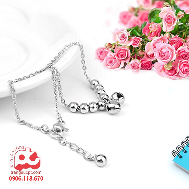 Lắc chân nữ inox không đen giá rẻ HCM - PT_LTN_349 | BigBuy360 - bigbuy360.vn