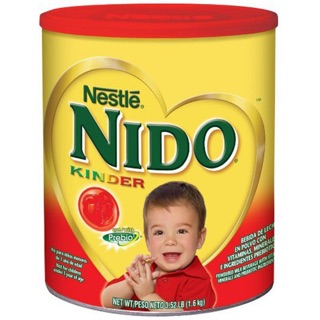 Sữa tươi dạng bột Nido Kinder 1+ nắp đỏ 1,6kg Mỹ