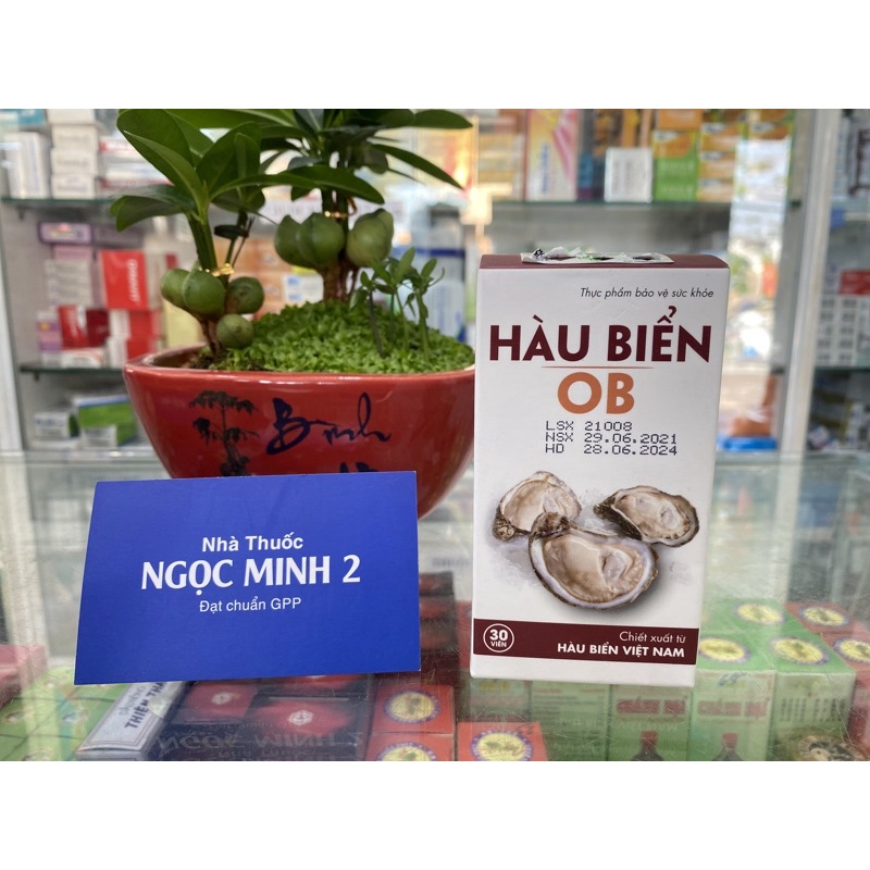 ✅ [Chính Hãng] Hàu Biển OB - Viên Uống Tăng Cường Sức Mạnh Sinh Lý Nam - Cải Thiện Yếu Sinh Lý, Xuất Tinh Sớm