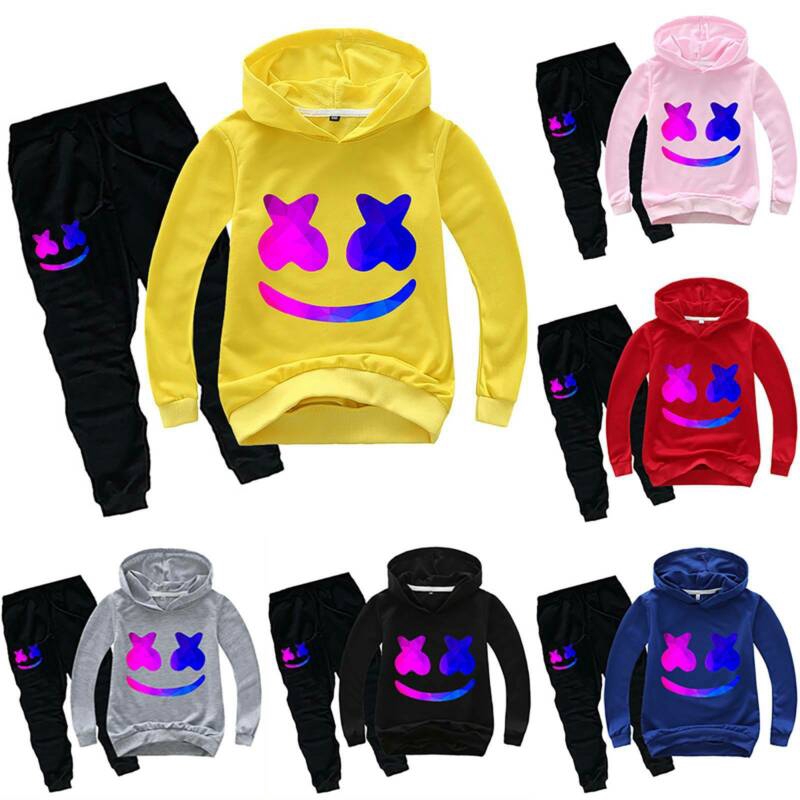 Bộ Áo Tay Dài Có Túi Giữ Ấm 2 Tay Và Nón Hoodie+Quần Dài Thun Họa Tiết 3d Cho Các Bé Nhỏ Sơ Sinh