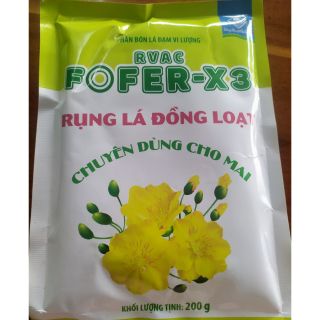 Thuốc xịt rụng lá mai FOFER-X3