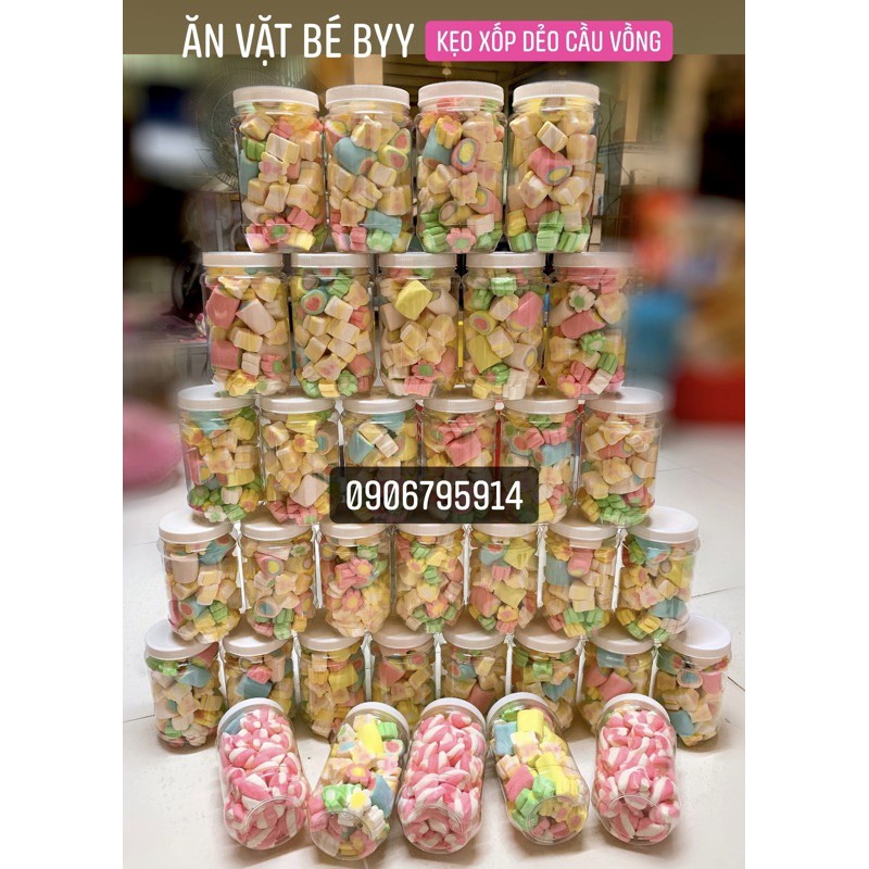 500G Kẹo Bông Gòn Marshmallow Mix