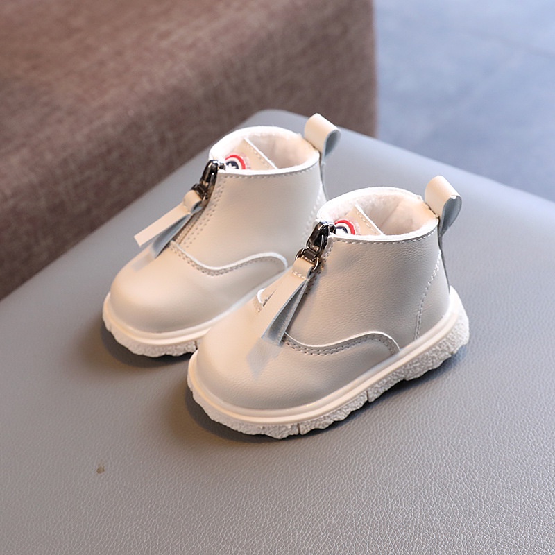 Siêu xinh_ Giày len cổ cao, Bốt len cao cổ sành điệu cho bé gái size 15-25
