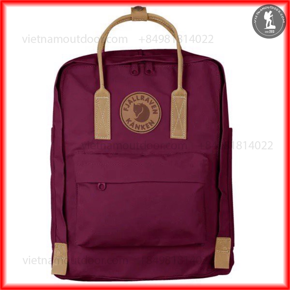 Balo Fjallraven Kanken No. 2 Dây Da - Balo laptop cao cấp⚡️ [ HÀNG XUẤT DƯ ]