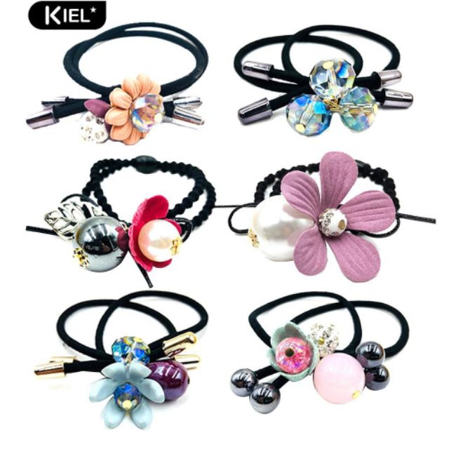 SET 6 CÁI CỘT TÓC BUỘC TÓC 6 KIỂU CHO BẠN THÊM XINH