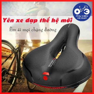 Yên xe đạp,yên xe đạp thể thao ,siêu êm ,cao cấp - Tặng kèm chuông ỸX01