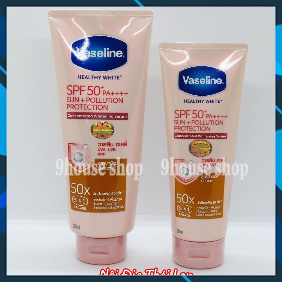 01 Dưỡng thể Vaseline 50X SPF50 Thái Lan