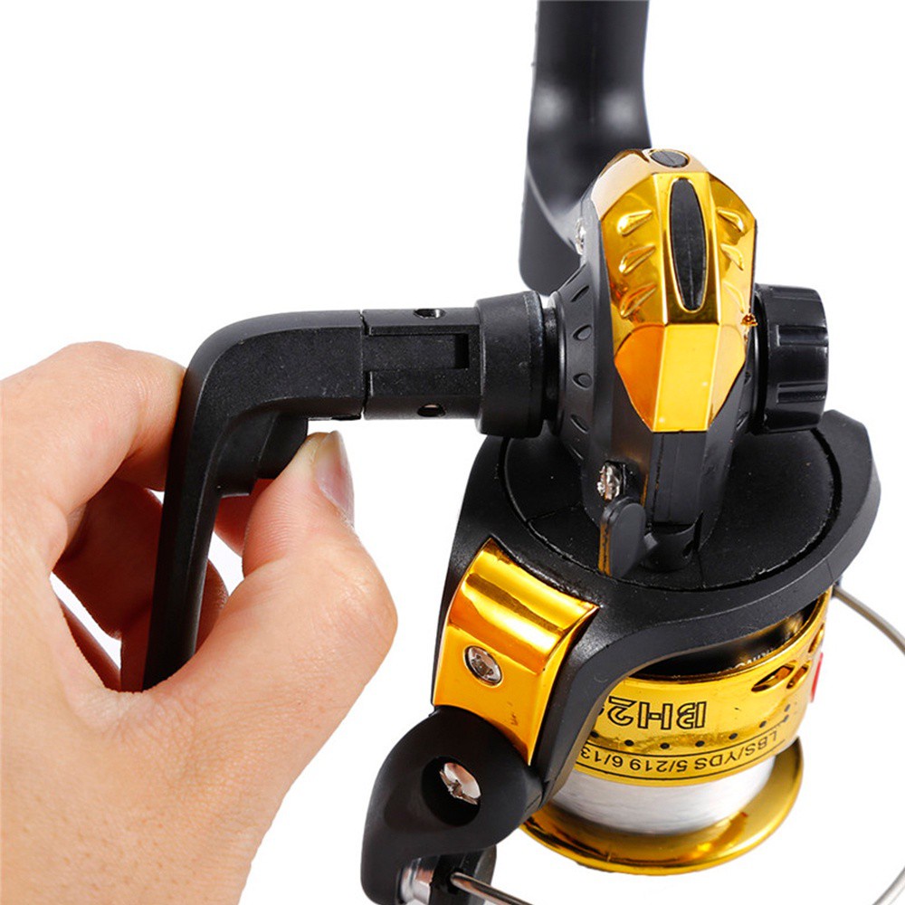 Guồng Quay Câu Cá 200 Đoạn Mini Bằng Kim Loại Nhỏ Gọn Nhiều Màu Sắc Cho Câu Cá Cắm Trại Ngoài Trời