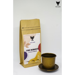 Cà phê FINE ROBUSTA 100% rang MỘC 250 gram - CAFE ĐẶC SẢN