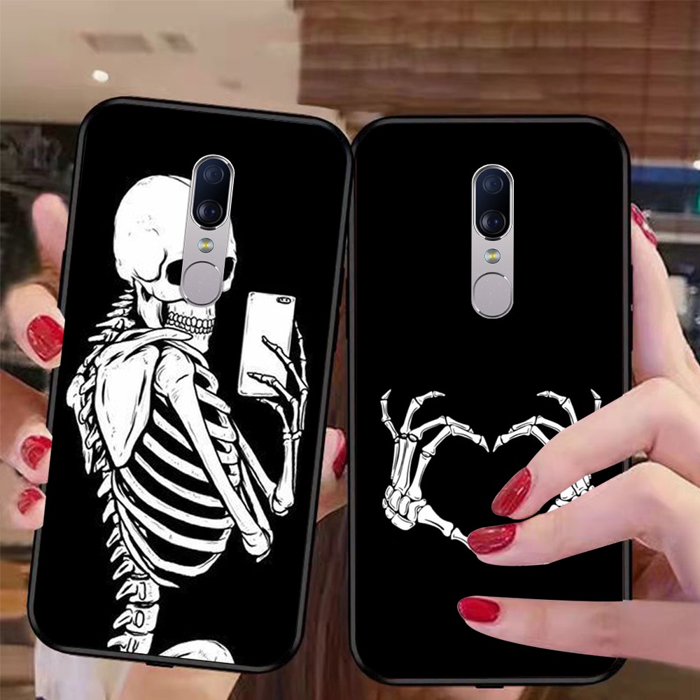 Ốp lưng điện thoại oppo f11 / oppo f11 pro bộ xương phong cách độc lạ chất