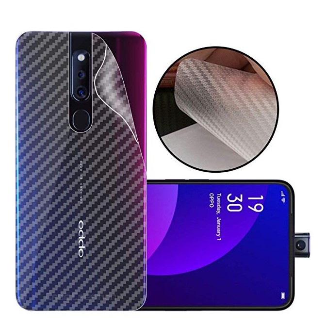 Miếng dán vân cacbon, các bon mặt lưng cho OPPO F11/f11Pro