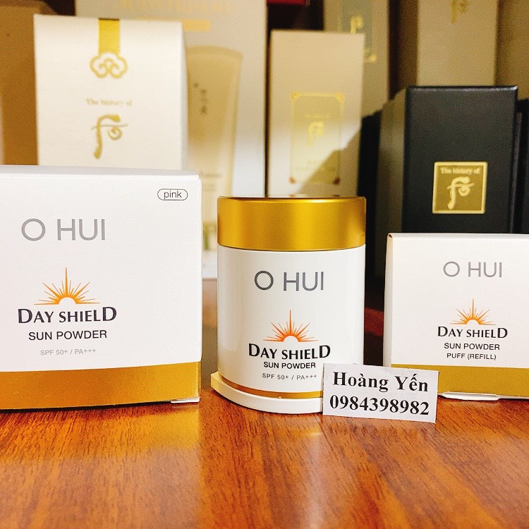 [XẢ KHO] Phấn chống nắng Ohui Day Shield Sun Powder SPF50+/PA+++