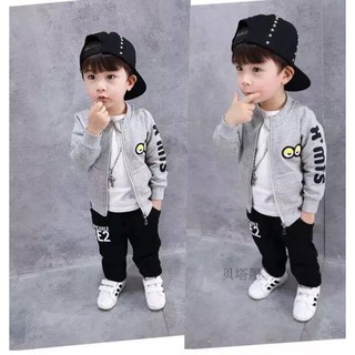 Bộ thu đông dày cho bé trai