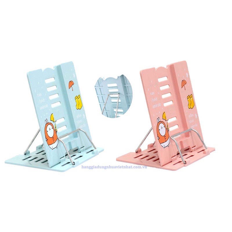 Giá đỡ đa năng Hokori Việt Nhật có thể gấp gọn dùng để kẹp sách hay đỡ điện thoai tiện dụng