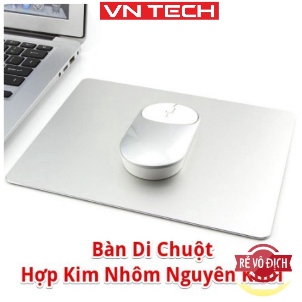 Miếng Lót Chuột ❤️ Bằng Hợp Kim Nhôm Nguyên Khối, Bàn Di Chuột Cao Cấp Giá Luôn Tốt Nhất