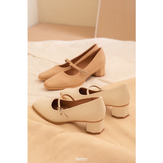 Giày cao gót nữ Mary jane cao 5cm, kiểu Hàn Better Shoes 100821003