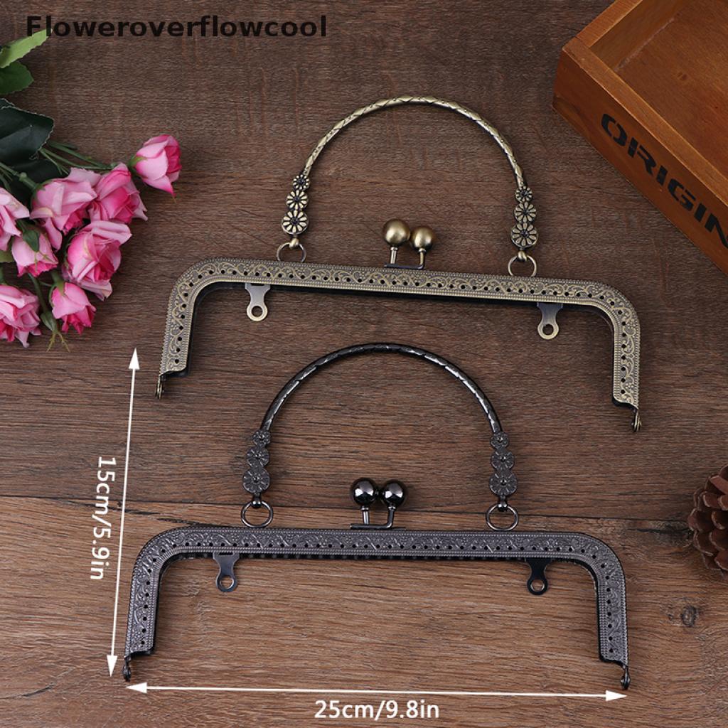Khóa Kim Loại Hình Vuông Màu Bạc Dùng Làm Túi Xách Diy