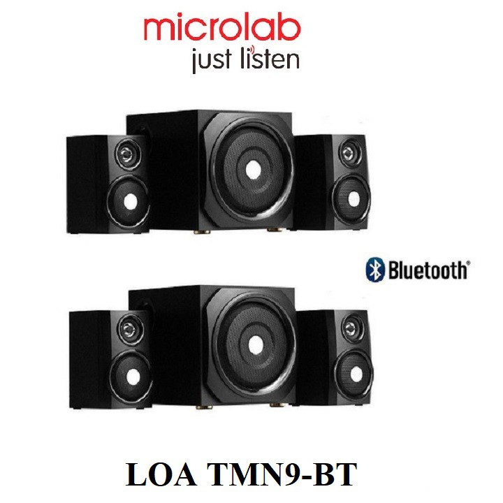 Loa Vi Tính Kết Nối Bluetooth MICROLAB TMN9BT/2.1 Hàng Chính Hãng