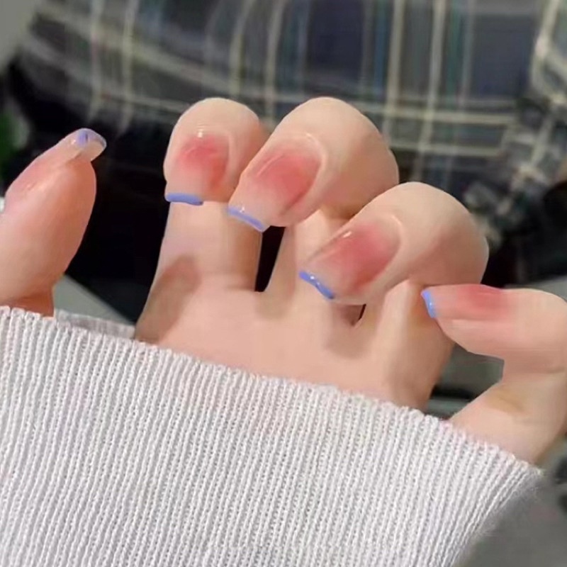 Set 24 móng giả N479 dáng móng dài ( Tặng kèm keo và dũa )