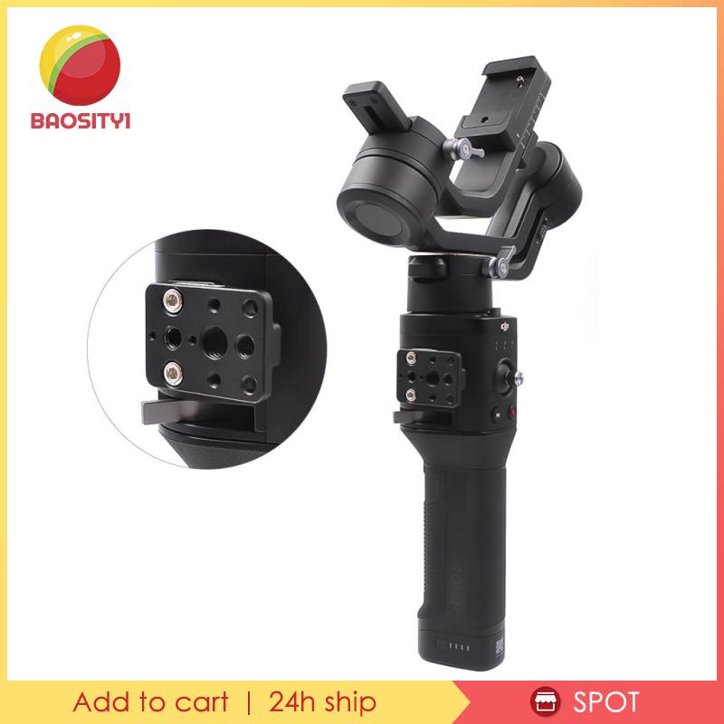 [Baosity1] Đế Gắn Tay Cầm Chống Rung Màu Đen Kèm Ốc Vít Cho DJI Ronin S / SC