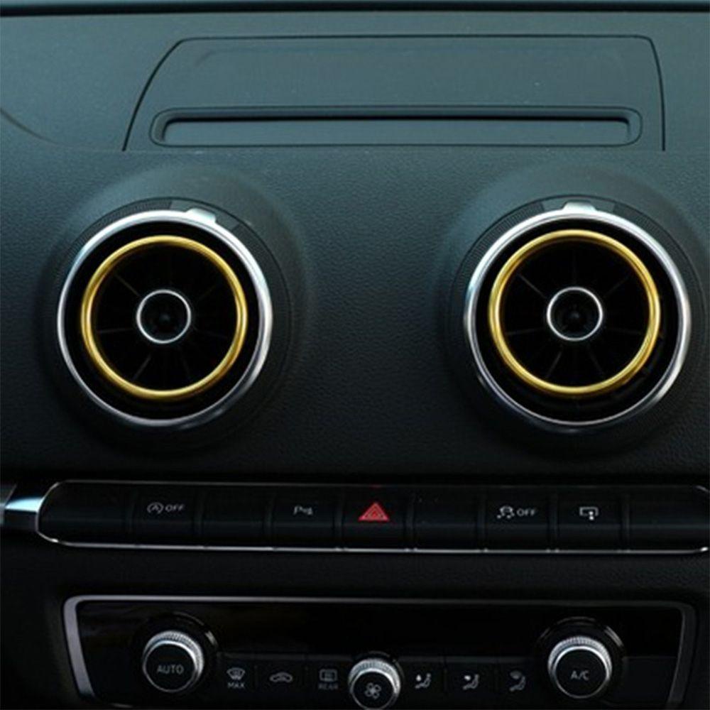 MAG Set 4 Vòng Trang Trí Lỗ Thông Gió Xe Hơi Audi A3 8V 2013-2017