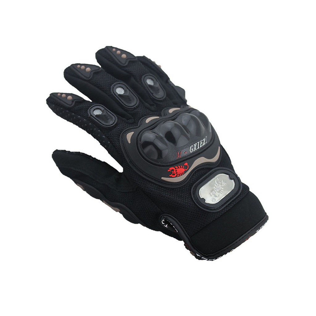 Bao tay, Găng tay xe máy moto  đi phượt Full Ngón - Đen[Lựa size]