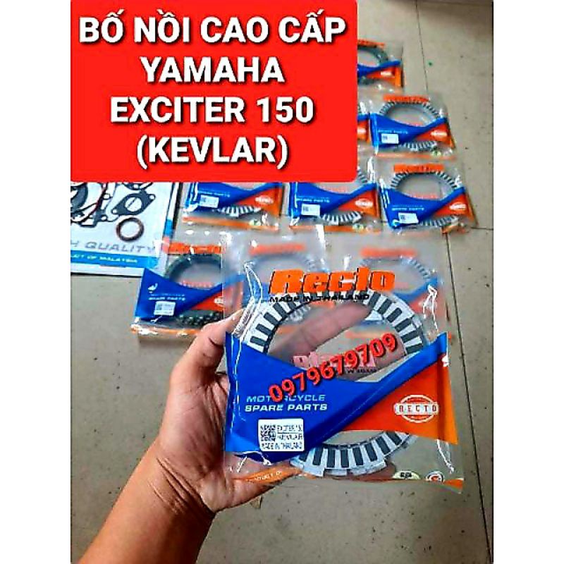 BỐ NỒI EXCITER 150 CHẤT LIỆU KEVLAR CHÍNH HÃNG RECTO