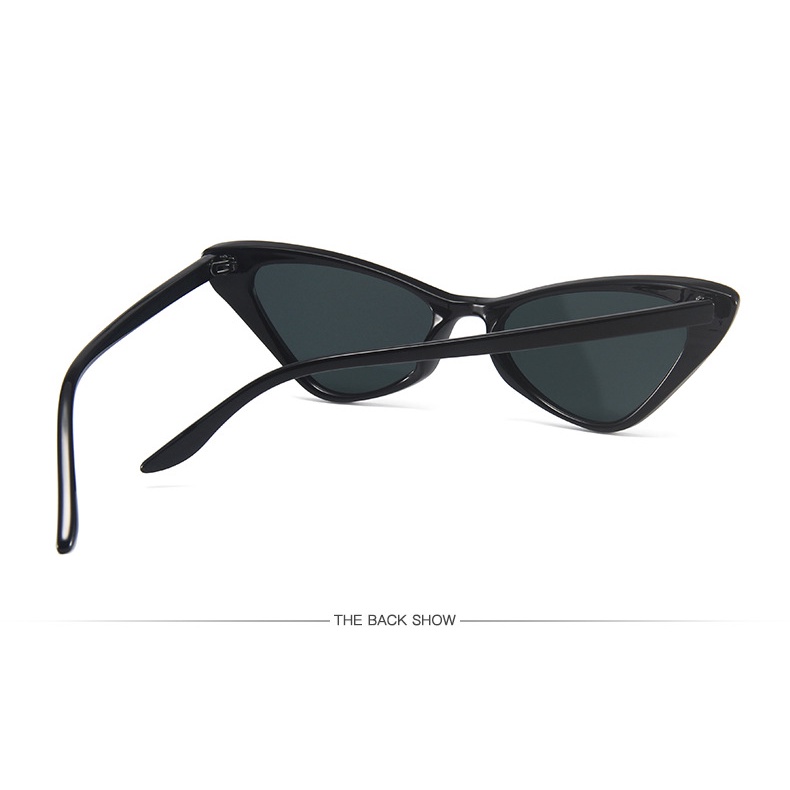 Kính mát mắt mèo nhỏ phong cách hip hop thời trang cho nữ