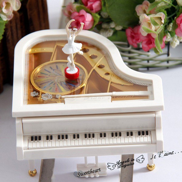 Quà lưu niệm hộp nhạc piano vũ công - Quà tặng sinh nhật, tặng bạn bè, em nhỏ - [ MIỄN PHÍ GÓI QUÀ - TẶNG THIỆP ]