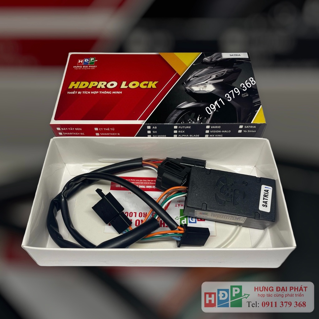[CHÍNH HÃNG] Bộ mạch tắt đèn xe Satria 2022 2023 2024 -  BH 2 năm - Thương hiệu HĐP