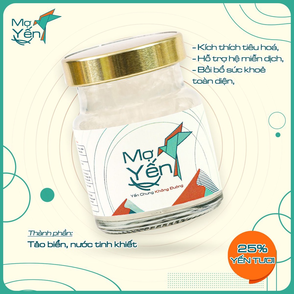 Combo 10 hũ Mix Đủ Vị MỢ YẾN Combo 1, giàu dinh dưỡng, hỗ trợ hệ miễn dịch 25% Yến thật | BigBuy360 - bigbuy360.vn