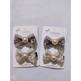 Sỉ 5 sét kẹp nơ ren cao cấp