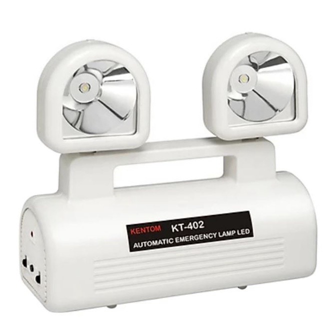 Đèn Sạc Chiếu Sáng, Đèn khẩn cấp LED siêu sáng ( mắt mèo) Kentom KT402- Bh 12 tháng