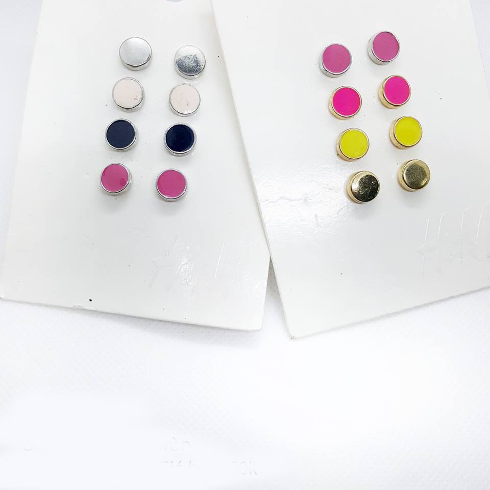 HM set 4 bộ khuyên hạt tròn