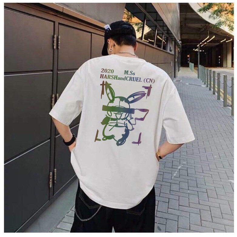 ÁO THUN NAM NỮ FORM RỘNG HỌA TIẾT CỰC HOT DÀNH CHO BỐN MÙA