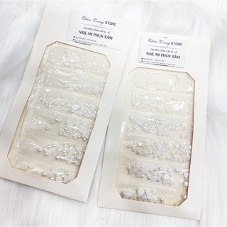 Set ngọ.c tra.i mix size đủ số màu trắng