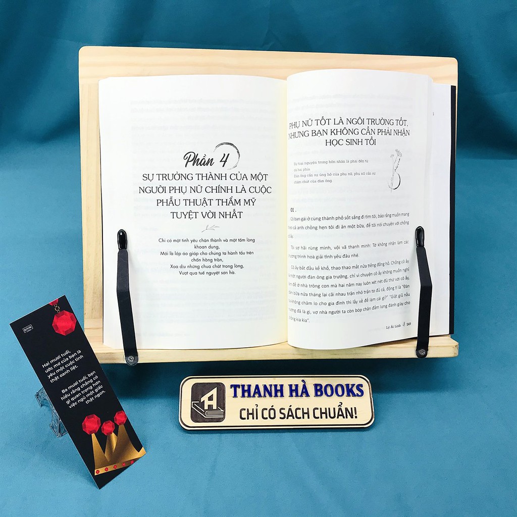 Sách - Dám Yêu Dám Gánh Vác (Kèm Bookmark) - Lý Ái Linh - Thanh Hà Books HCM