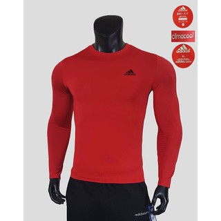 Áo lót body giữ nhiệt cao cấp tập gym, chơi bóng đá, đi chơi màu đỏ