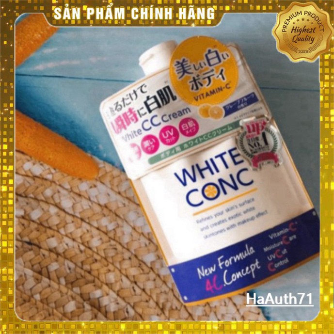 {FREESHIP}-Kem dưỡng trắng da White Conc Watery Cream Nhật Bản Đảm bảo hàng chính hãng