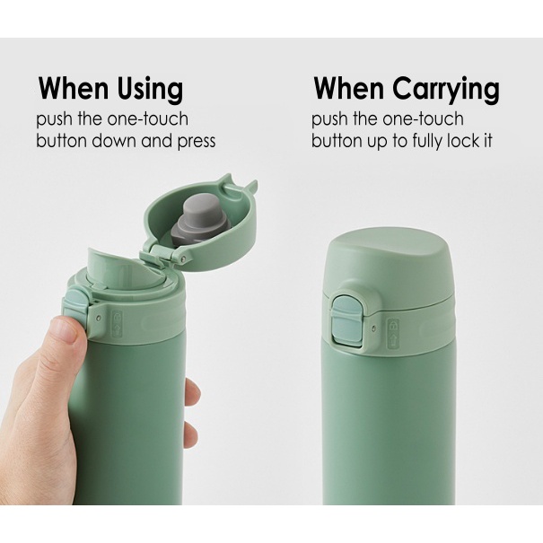 Slim Fit Tumbler một chạm 400ml