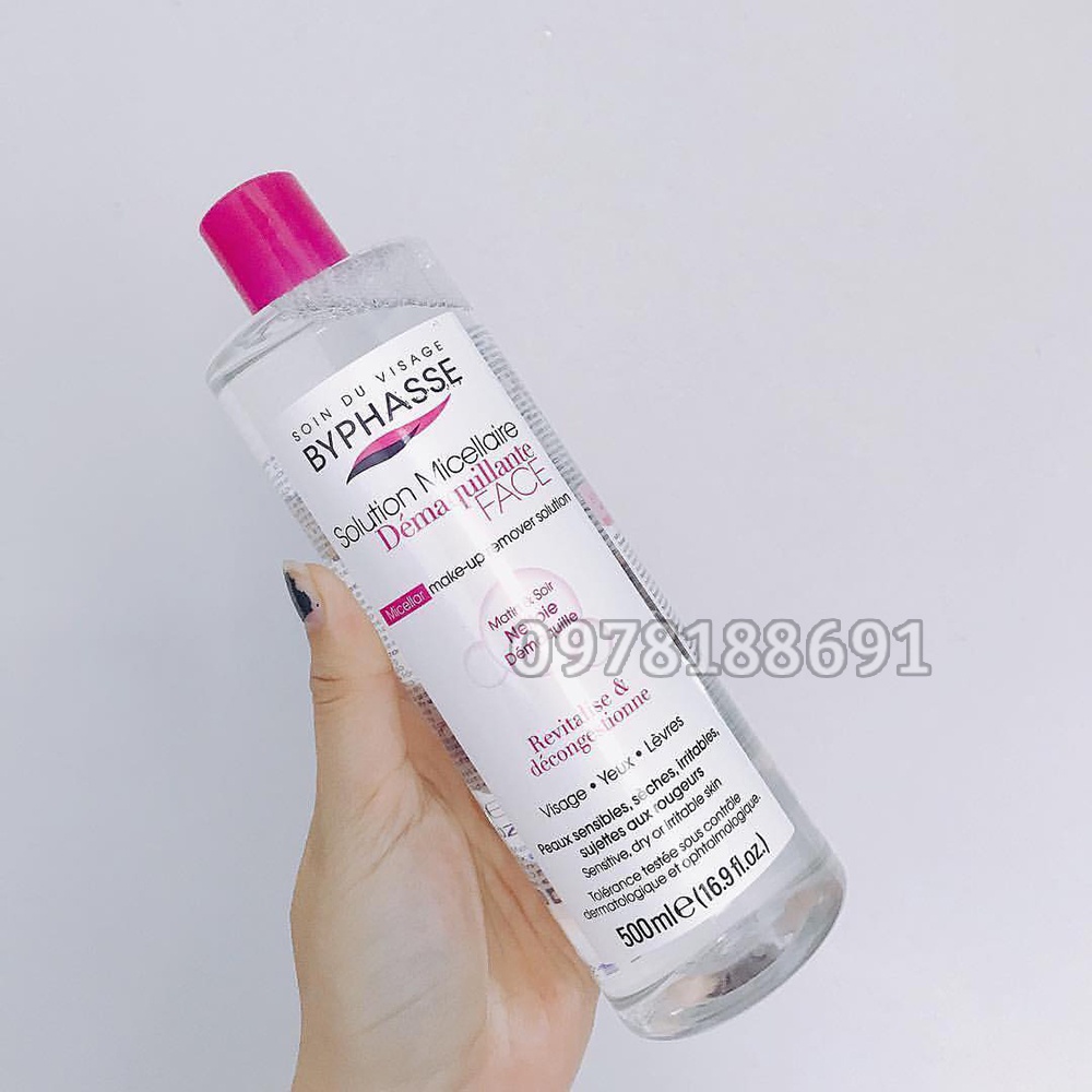 Nước Tẩy Trang Byphasse Solution Micellaire Face 500ml