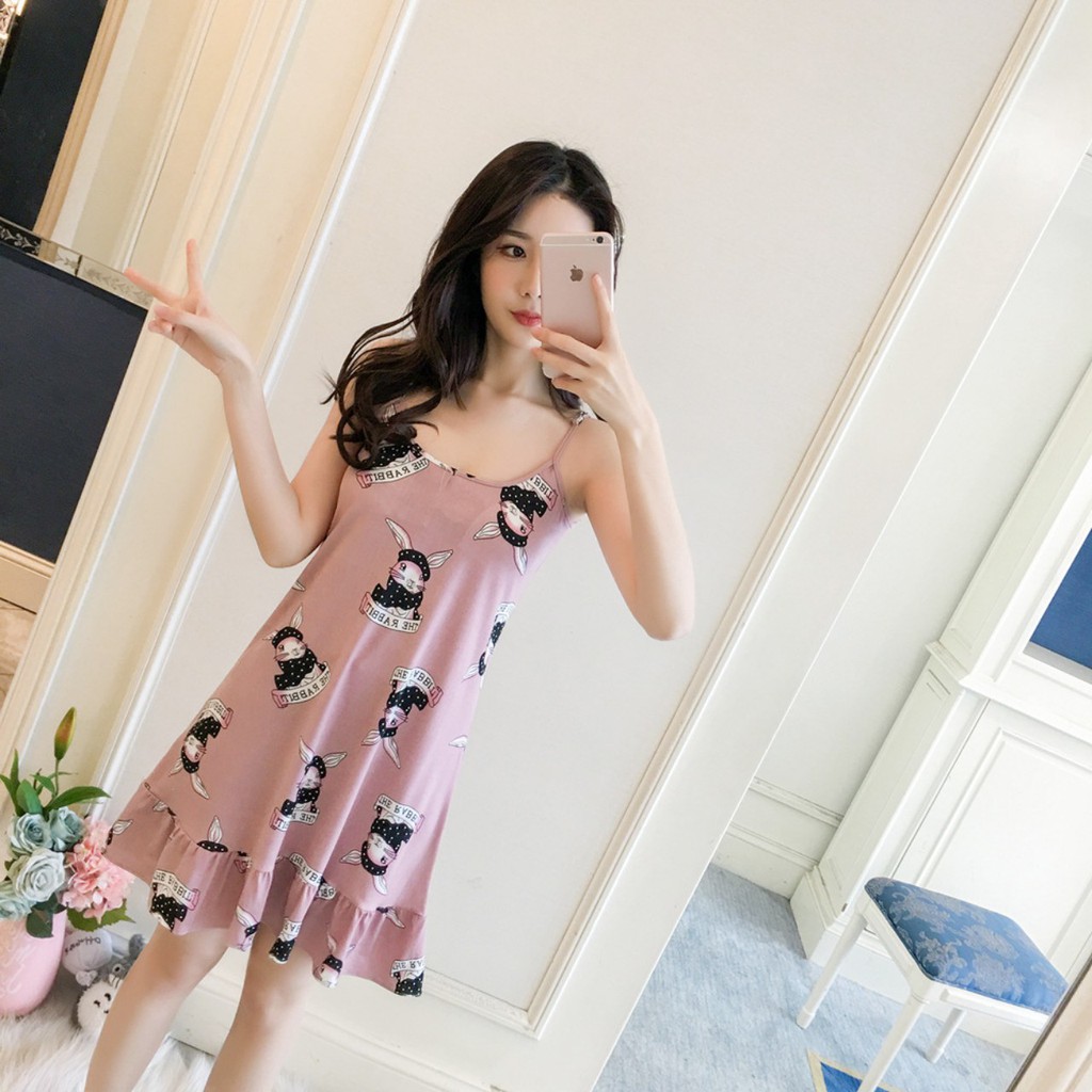 Váy Ngủ 2 Dây Đuôi Cá - Bịt Mắt (AP0036) | BigBuy360 - bigbuy360.vn