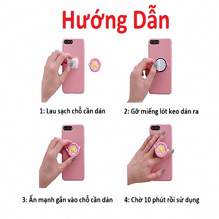 Nút gắn điện thoại 💖 Free Ship 😘 Nút đỡ điện thoại hình thú dễ thương [Đơn 50k tặng phần quà thú vị] | BigBuy360 - bigbuy360.vn