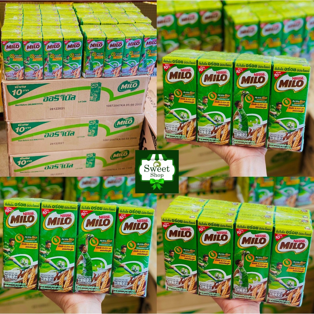 Lốc 8 hộp sữa Milo Thái