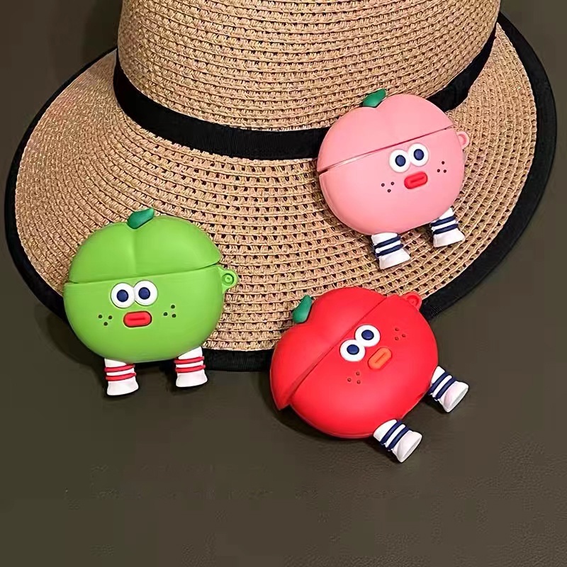 Vỏ Bảo Vệ Hộp Sạc Tai Nghe Airpods 3 Pro 2 3 Họa Tiết Trái Cây Dễ Thương Chất Lượng Cao 2021 Ốp