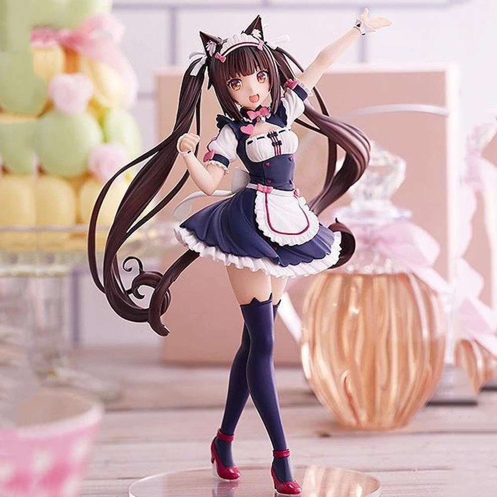 Mô hình nhân vật anime Nekopara cao 17cm thiết kế sinh động chất lượng cao