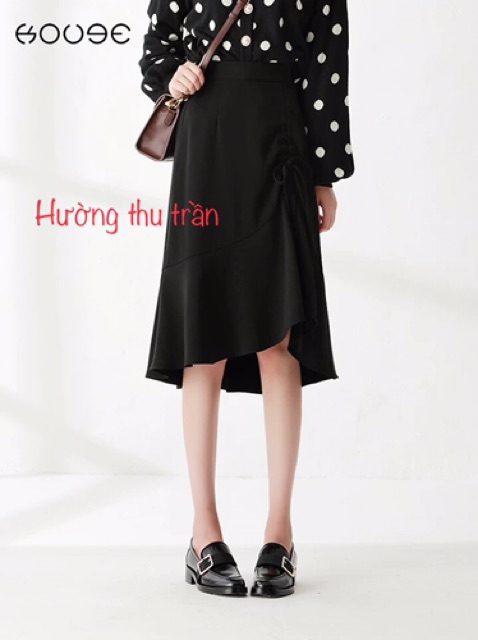 [ Mã FADIRECT20 giảm 20K đơn 150K] Chân váy đuôi cá dáng dài trẻ trung, phong cách vintage | BigBuy360 - bigbuy360.vn