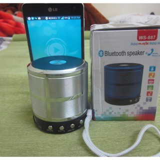 [CỰC HOT] Loa Bluetooth USB thẻ nhớ Wster WS-887
