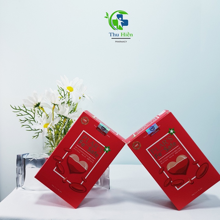 Viên uống bổ sung sắt P.lar's Fe+++safe bổ máu cải thiện tình trạng thiếu máu do sắt,tăng sức đề kháng
