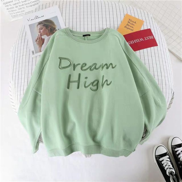 [HÀNG ORDER ]_ Áo hoodie Dream High không mũ chất nỉ da cá cực đẹp (CÓ VIDEO & ẢNH THẬT)